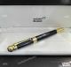 New Style Copy Mont Blanc Joseph II Precious Resin Ballpoint Pen Gold-coated (2)_th.jpg